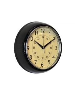 Часы wall clock black 24x24 797791 Нет бренда