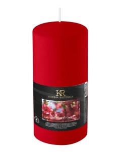 Свеча столбик ароматическая цветущий сад 56 120мм 202878 Kukina raffinata