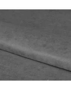 Подушка декоративная 40 40см канвас однотонный серый 131768 Тд текстиль