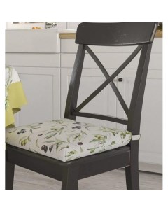 Подушка на стул олива 40 40см зеленый 58091065 Legrand