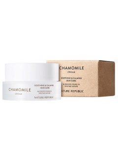 Крем для лица с ромашкой Chamomile Cream Nature republic