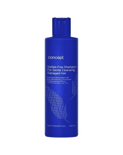 Шампунь бессульфатный для деликатного очищения поврежденных волос Soft Care 91254 300 мл Concept (россия)