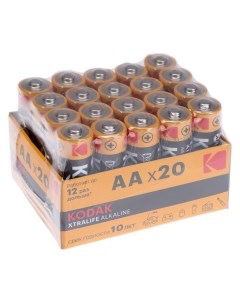 Батарейка алкалиновая Xtralife AA Lr6 20box 1 5в бокс 20 шт Kodak