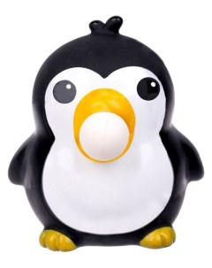 Мялка Пингвин надувает шарик Nnb