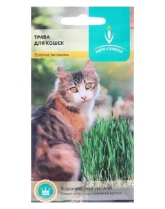 Семена трава для кошек 10 г Евро-семена