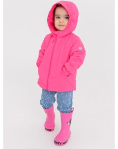 Куртка детская текстильная с полиуретановым покрытием для девочек ветровка Playtoday baby