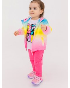 Куртка детская текстильная с полиуретановым покрытием для девочек ветровка Playtoday baby