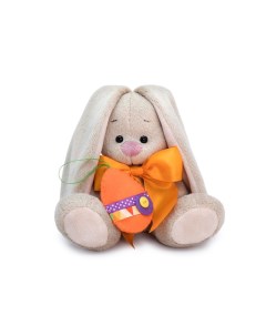 Мягкая игрушка Зайка Ми с оранжевым бантиком 15 см Budi basa