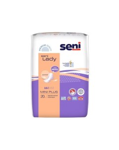 Урологические прокладки Lady Mini Plus 20 шт 5 упаковок Seni