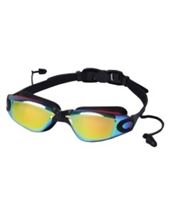 Очки для плавания с берушами N8802 черный Atemi