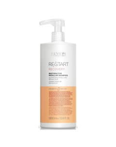 Мицеллярный шампунь для поврежденных волос Restorative Micellar Shampoo 1000 мл Restart Revlon professional