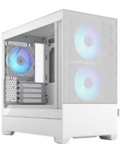 Корпус PoP Mini Air RGB White TG белый без БП ATX 3x120mm 2xUSB3 0 audio bott PSU Fractal design
