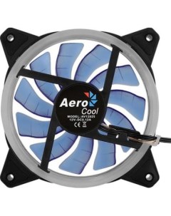 Вентилятор REV Blue 120x120x25мм цвет светодиодов синий подсветка в виде двойного кольца 3 4 Pin 120 Aerocool