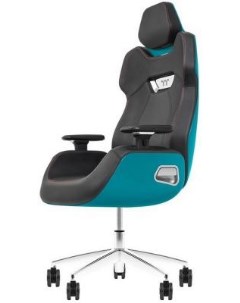 Кресло для геймеров Argent E700 синий зеленый чёрный Thermaltake