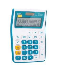 Калькулятор настольный E1122 BLUE Deli