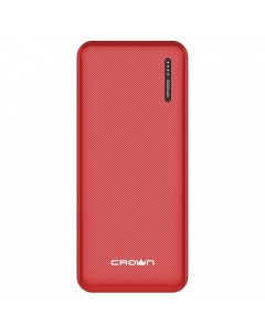 Внешний аккумулятор Power bank CMPB 5000 Red красная Crown