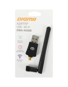 Wi Fi адаптер DWA N300E N300 Digma