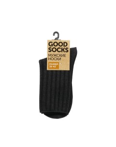 Мужские однотонные носки WHW22582 23 Темно серый р 39 43 Good socks