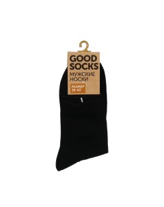 Мужские однотонные носки WHW22102 1 Черный р 39 43 Good socks