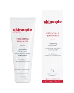 Осветляющий крем для рук 75 мл Essentials Alpine White Skincode