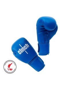 Перчатки боксерские Olimp синие 12 унций Clinch