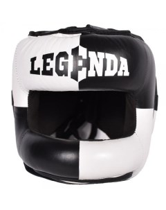 Шлем с бампером B W Edition Black White Legenda
