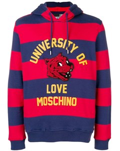 Love moschino худи в полоску university Love moschino