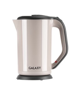 Чайник электрический GL0330 бежевый 1 7 л 2000 Вт скрытый нагревательный элемент пластик Galaxy
