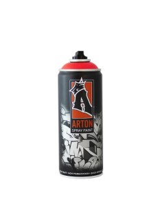 Краска для граффити Arton 400 мл в аэрозоли Classic Red Полихим