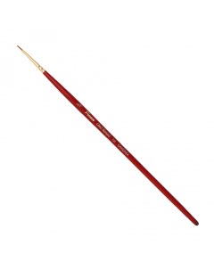 Кисть синтетика 000 круглая Oro Rosso 751 короткая ручка Pinax