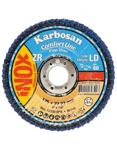 Лепестковый диск по нержавеющей стали Karbosan