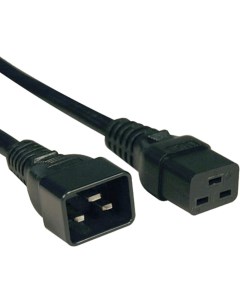 PWC IEC19 IEC20 1 0 BK кабель питания Hyperline