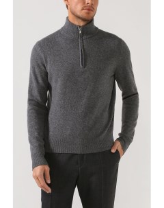 Шерстяной пуловер с молнией D.molina