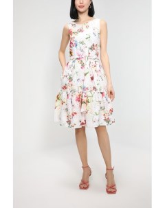 Хлопковое платье с цветочным принтом Apart