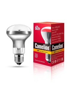 Лампа накаливания E27 60W 8980 Camelion