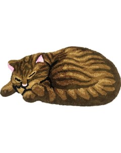 Коврик Sleeping Cat Brown 84 см Carnation home fashions