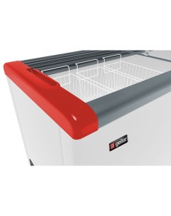 Ларь морозильный GELLAR FG 600 C красный Frostor