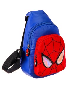 Рюкзак на одно плечо 9194868 синий Marvel