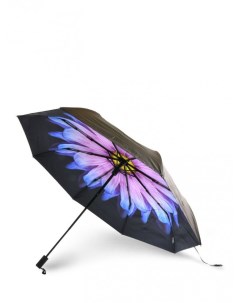 Зонт женский 20 700 5 черный фиолетовый Vera victoria vito