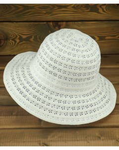 Шляпа панама женская 50287 белый Fiji29
