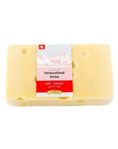 Сыр полутвердый Швейцарский 49 БЗМЖ вес Le superbe