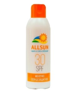 Молочко солнцезащитное 30 SPF Allsun