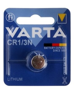 Батарейка литиевая Cr1 3n 1bl 3В блистер 1 шт Varta