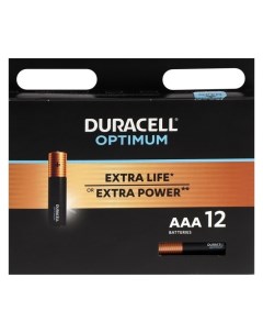 Батарейка алкалиновая Optimum Aaa Lr03 12bl 1 5в блистер 12 шт Duracell