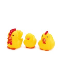 Игрушки для ванной Петух курица цыпленок Играем вместе