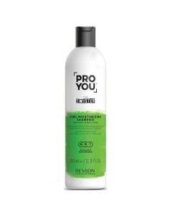 Увлажняющий шампунь для волнистых и кудрявых волос Curl Moisturizing Shampoo 350 мл Pro You Revlon professional
