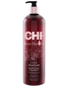 Шампунь с маслом шиповника для окрашенных волос Protecting Shampoo 739 мл Rose Hip Oil Chi