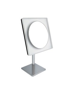 Косметическое зеркало Complementi B9755 0CR с увеличением и подсветкой Белый Хром Colombo design
