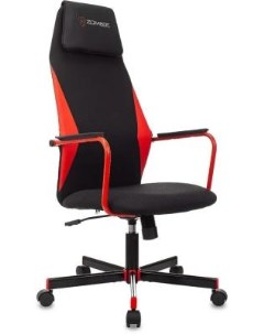 Кресло для геймеров ONE чёрный красный Zombie