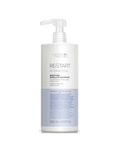 Мицеллярный шампунь для нормальных и сухих волос Moisture Micellar Shampoo 1000 мл Restart Revlon professional